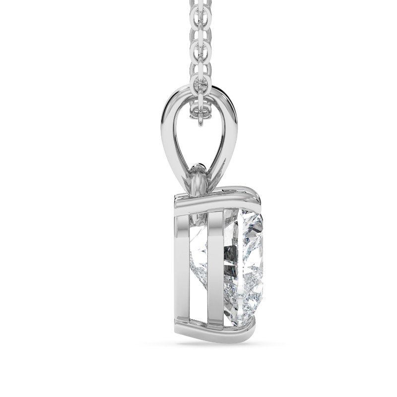 18K White Gold Savannah Pendant