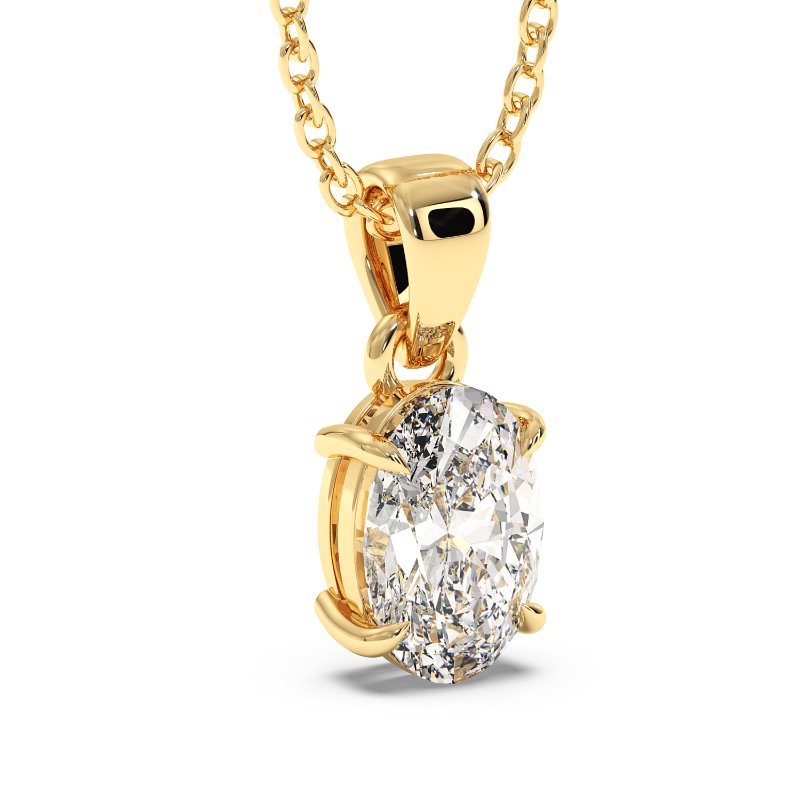 18K Yellow Gold Savannah Pendant