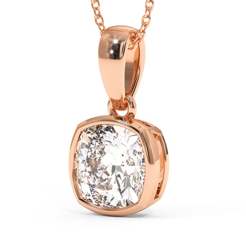 18K Rose Gold Charlotte Pendant