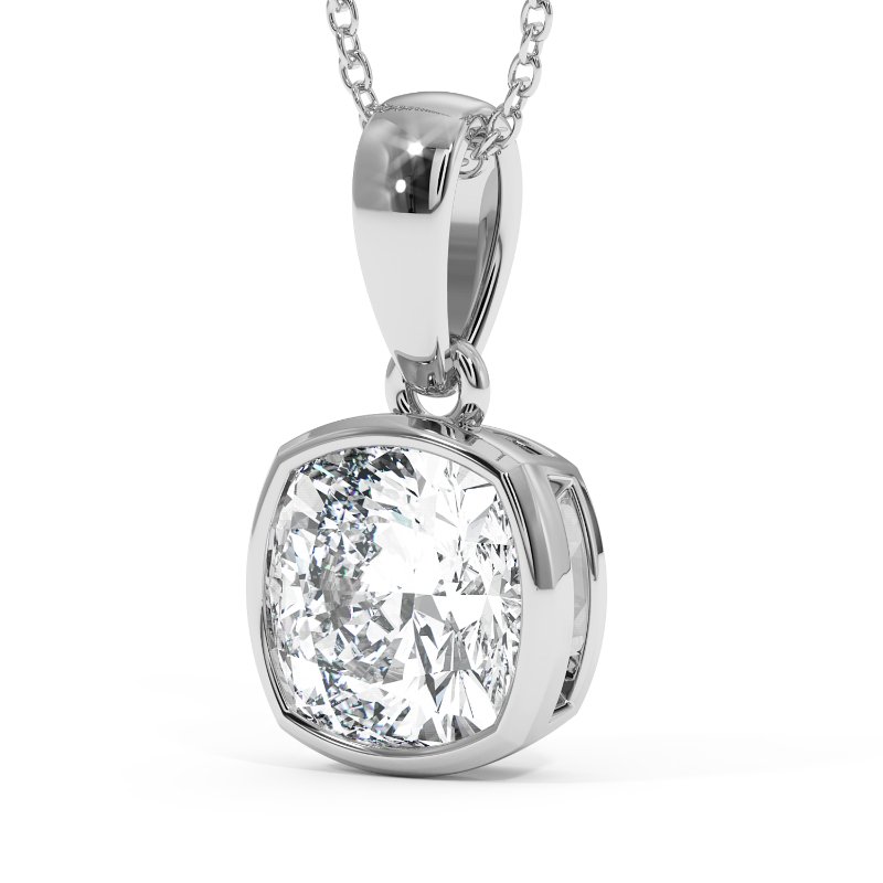 Platinum Charlotte Pendant