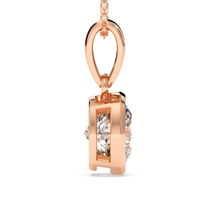 18K Rose Gold Charlotte Pendant