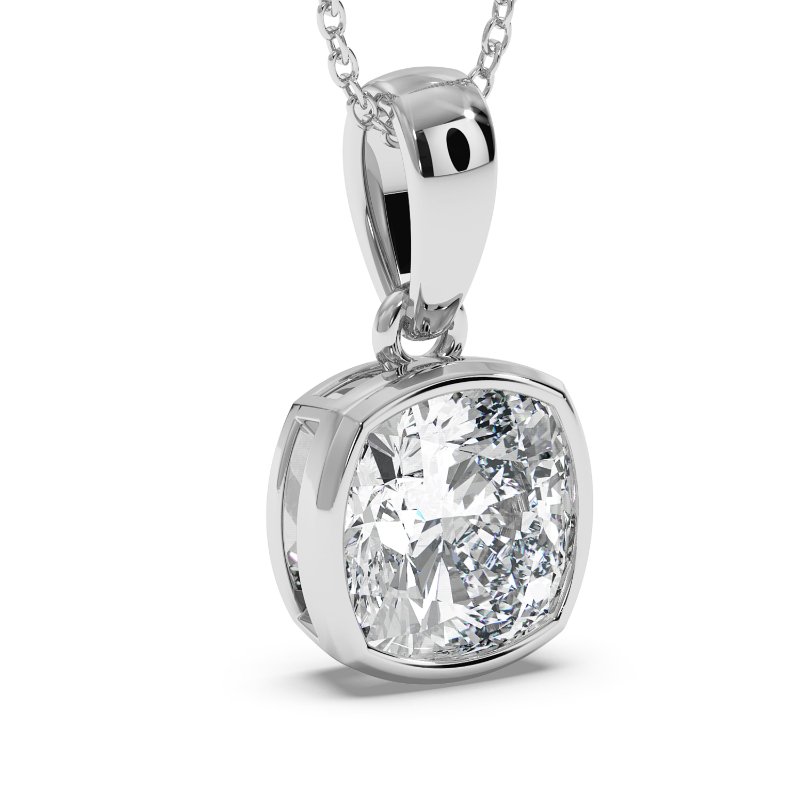 Platinum Charlotte Pendant