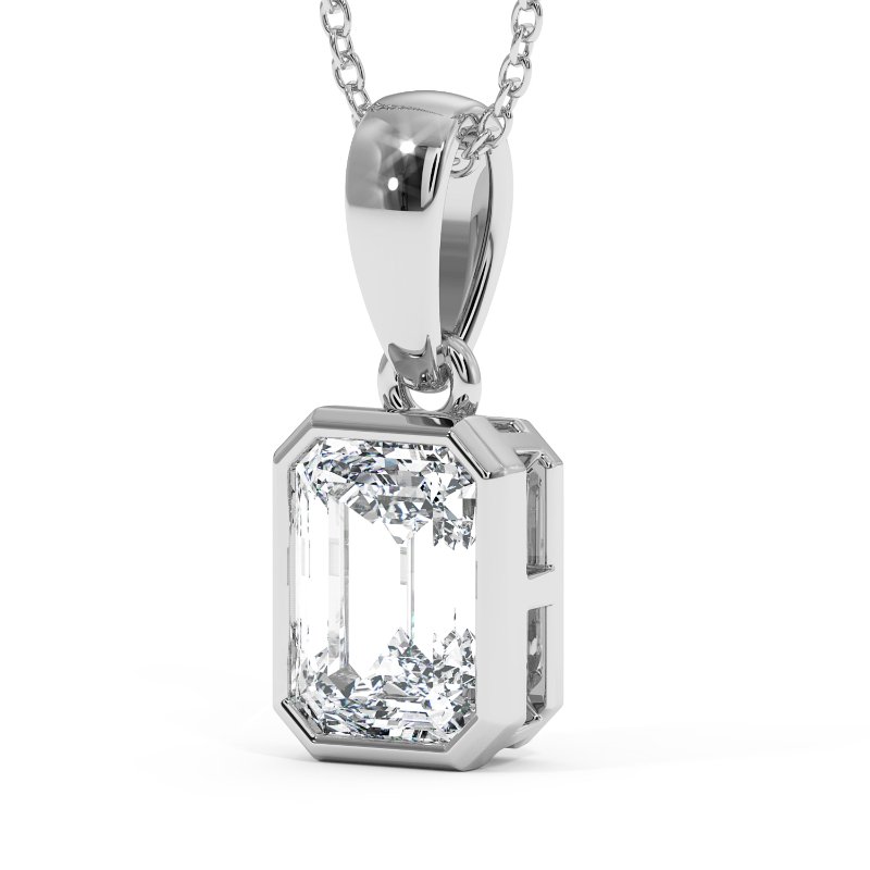 Platinum Charlotte Pendant