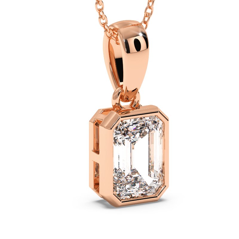 18K Rose Gold Charlotte Pendant
