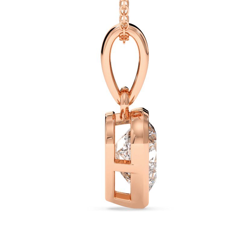 18K Rose Gold Charlotte Pendant