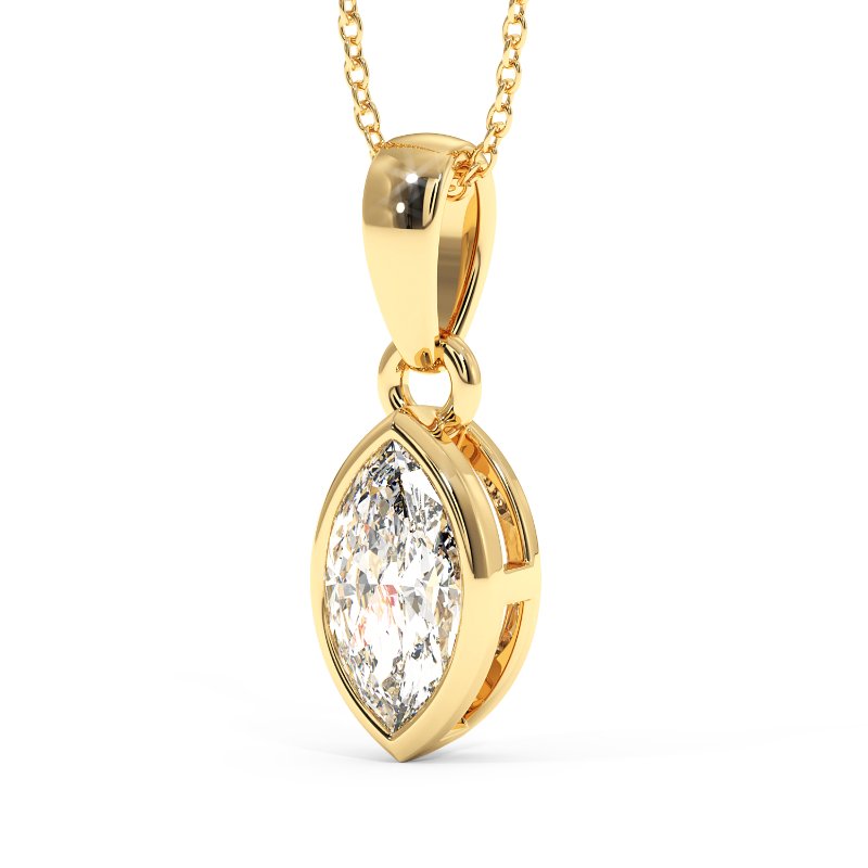 18K Yellow Gold Charlotte Pendant
