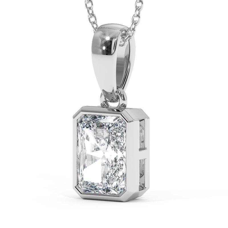Platinum Charlotte Pendant