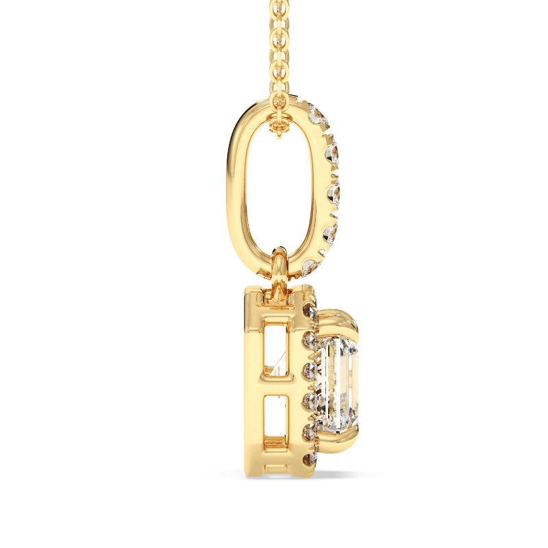 18K Yellow Gold London Pendant