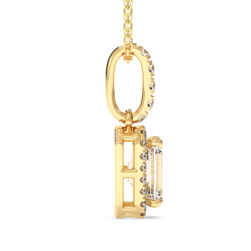 18K Yellow Gold London Pendant