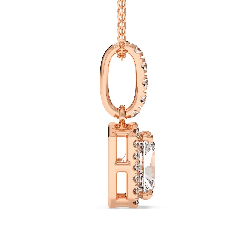 18K Rose Gold London Pendant