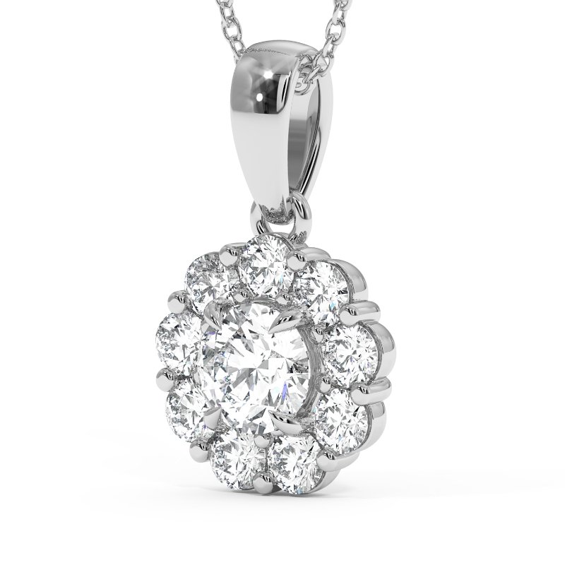 Platinum Kaylah Pendant