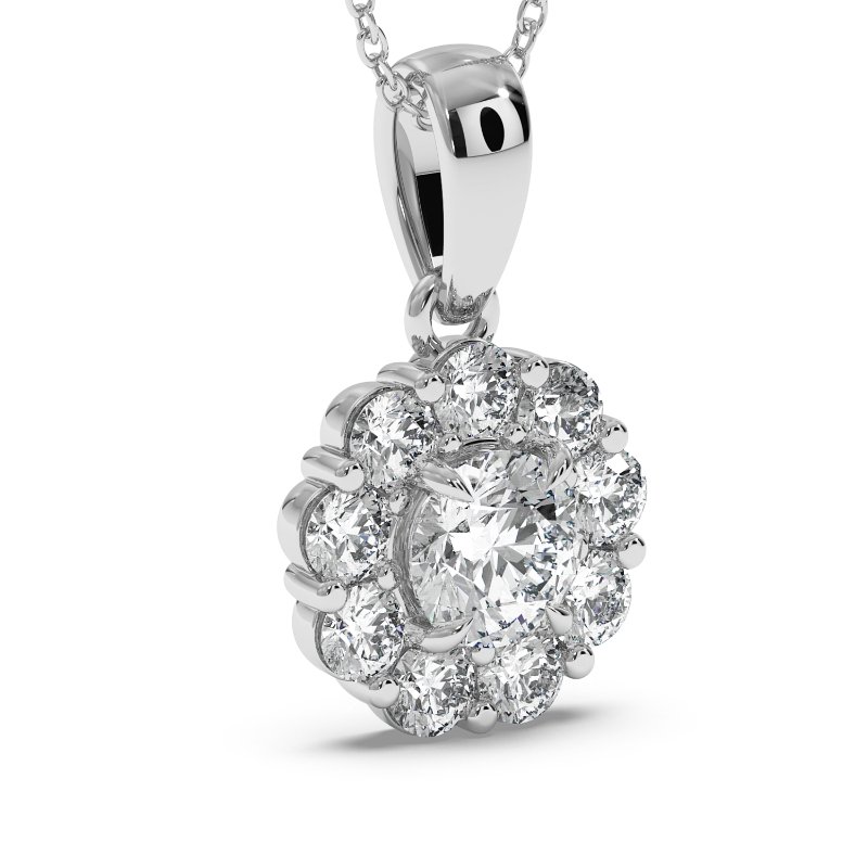 Platinum Kaylah Pendant