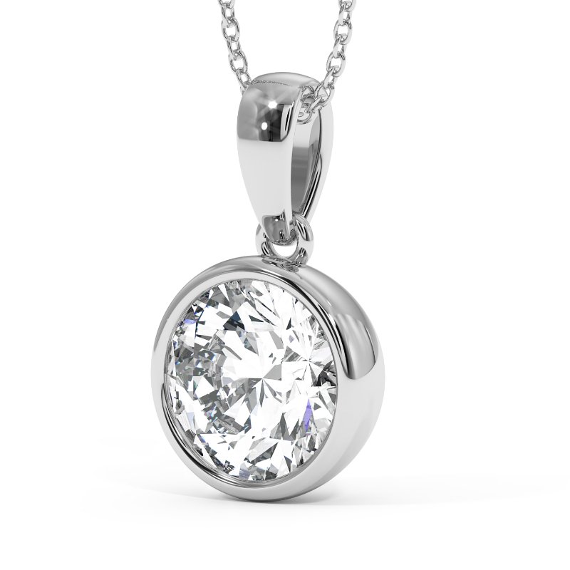 Platinum Gianna Pendant