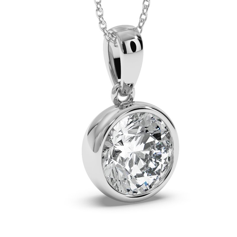 Platinum Gianna Pendant