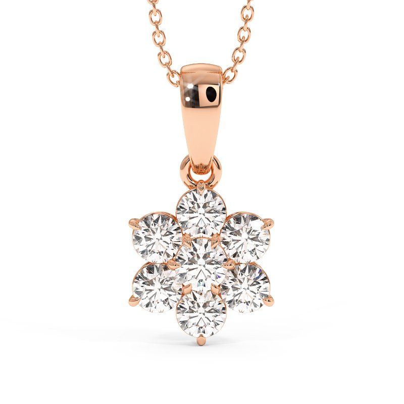 18K White Gold Saskia Pendant