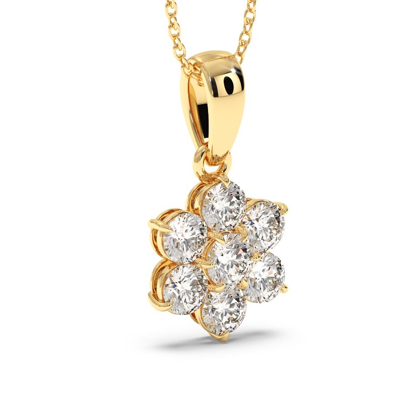 18K Yellow Gold Saskia Pendant