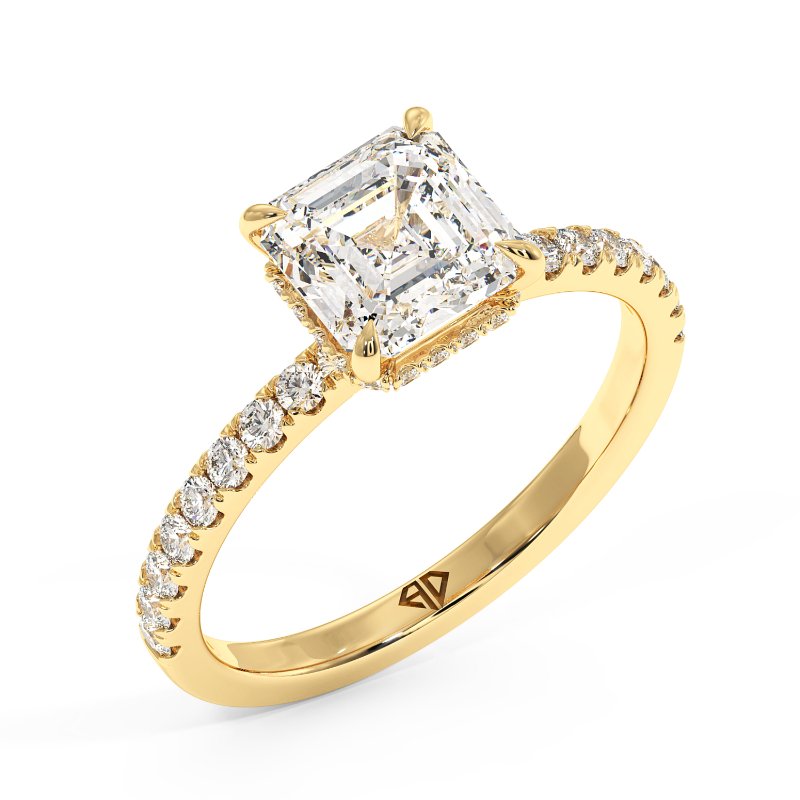 18K Yellow Gold Isadora Engagement Ring