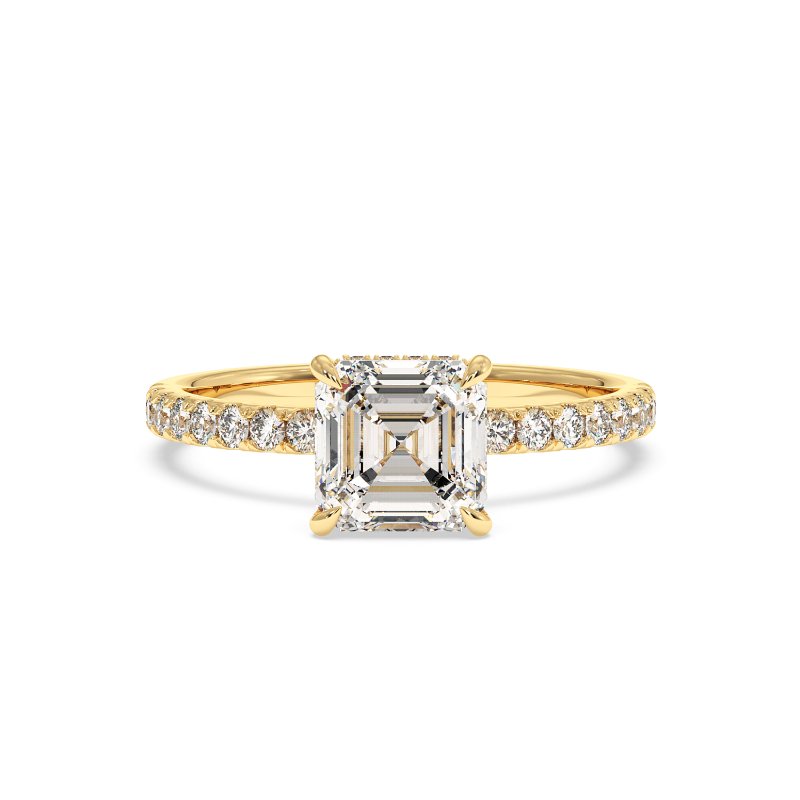 18K Yellow Gold Isadora Engagement Ring