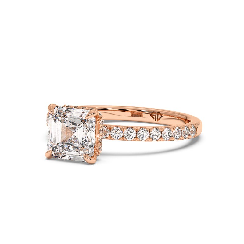 18K Rose Gold Isadora Engagement Ring