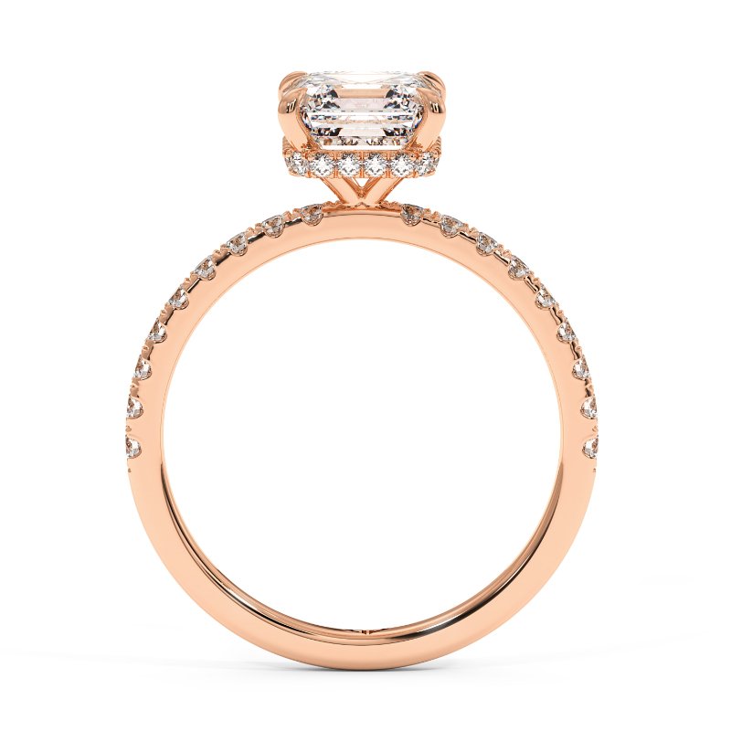 18K Rose Gold Isadora Engagement Ring