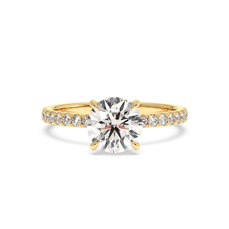 18K White Gold Isadora Engagement Ring