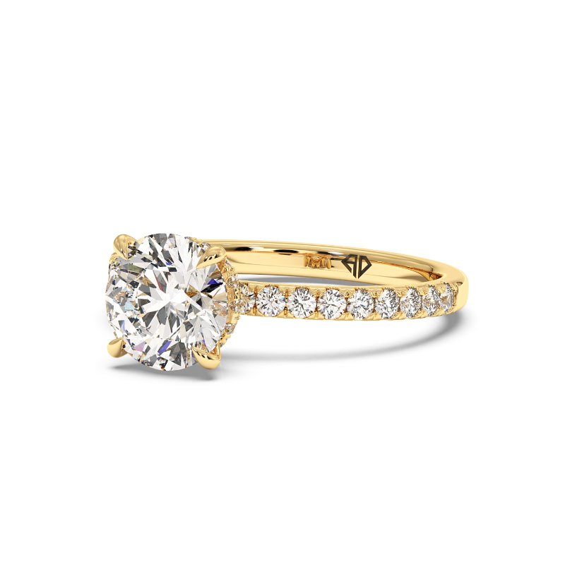 18K Yellow Gold Isadora Engagement Ring