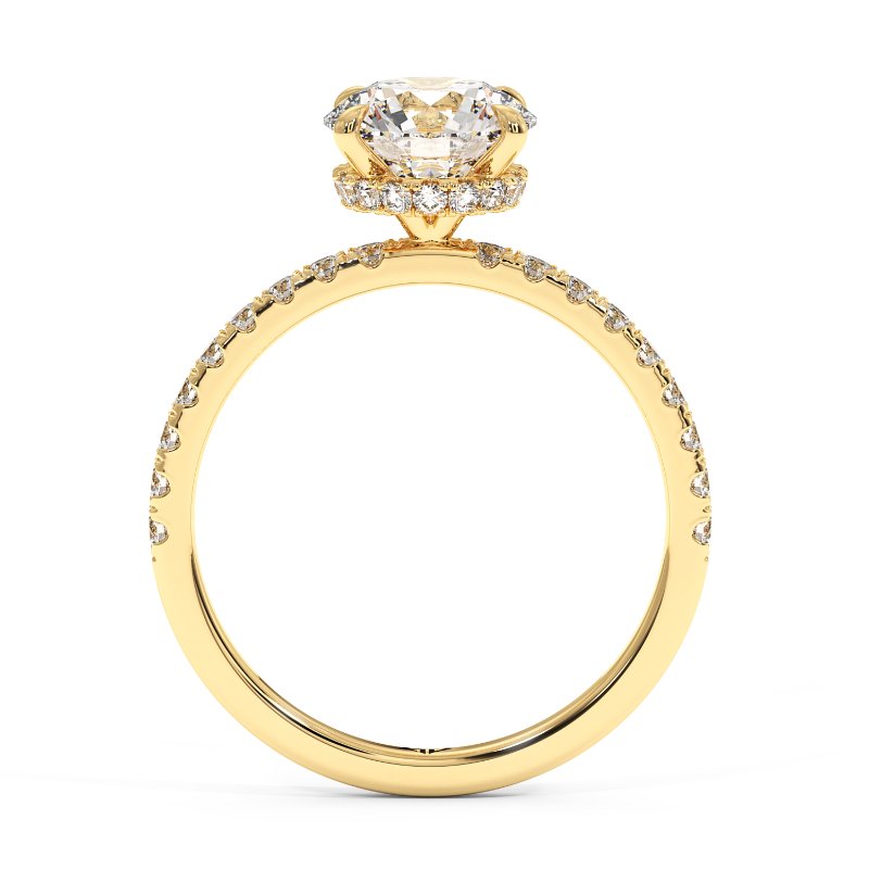 18K Yellow Gold Isadora Engagement Ring