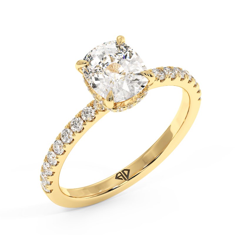 18K Yellow Gold Isadora Engagement Ring