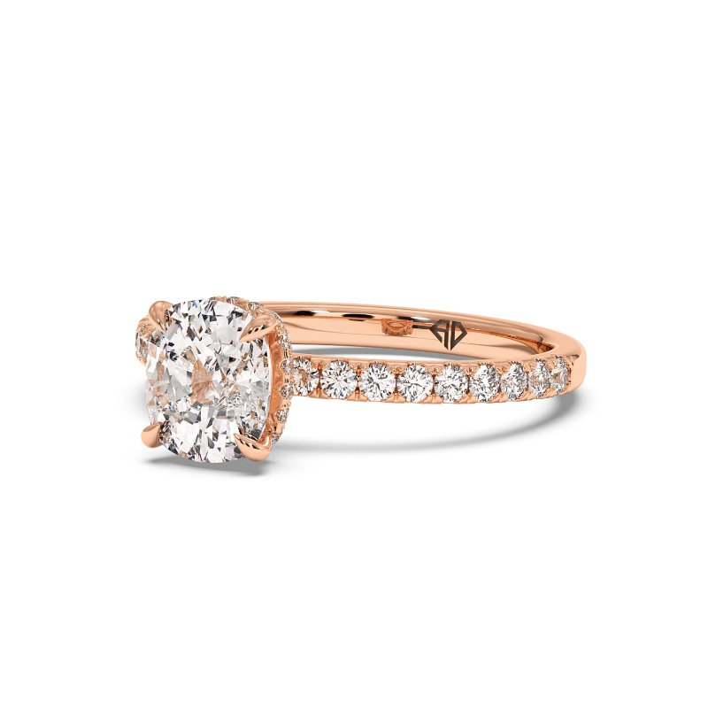 18K Rose Gold Isadora Engagement Ring