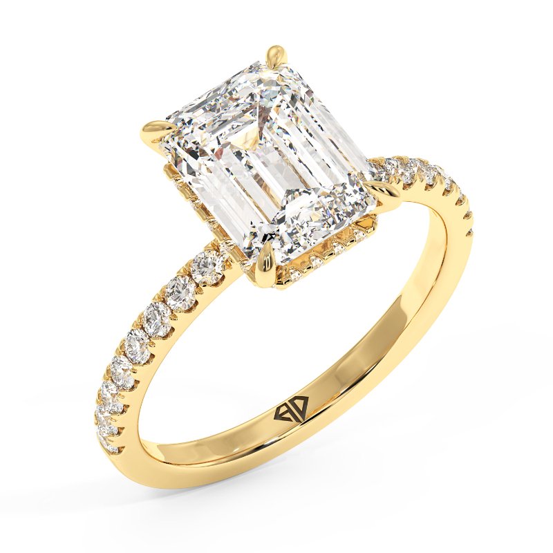 18K Yellow Gold Isadora Engagement Ring