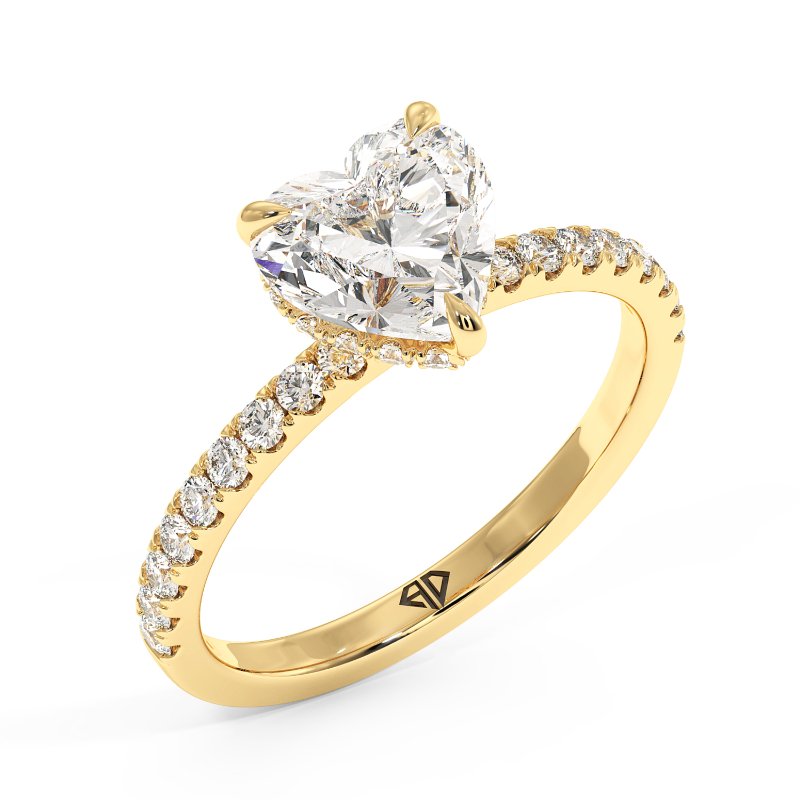 18K Yellow Gold Isadora Engagement Ring