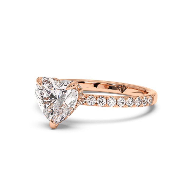 18K Rose Gold Isadora Engagement Ring