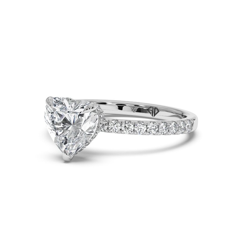 18K White Gold Isadora Engagement Ring
