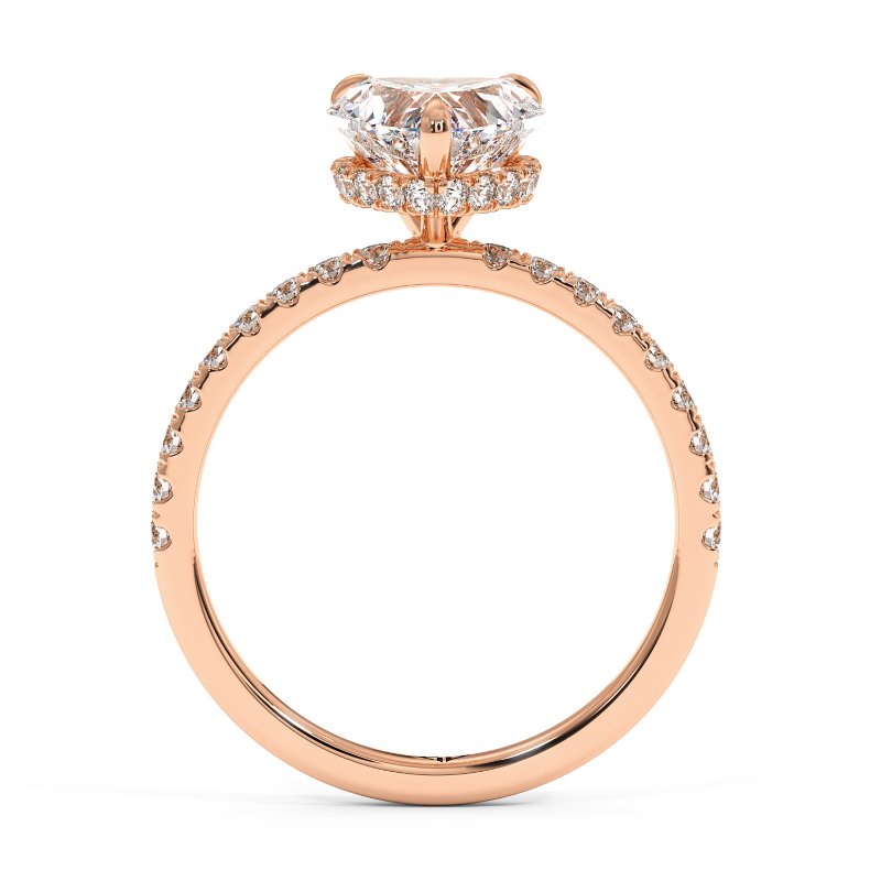 18K Rose Gold Isadora Engagement Ring