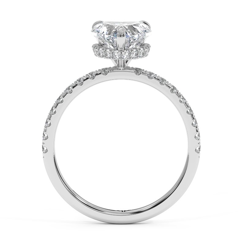 18K White Gold Isadora Engagement Ring