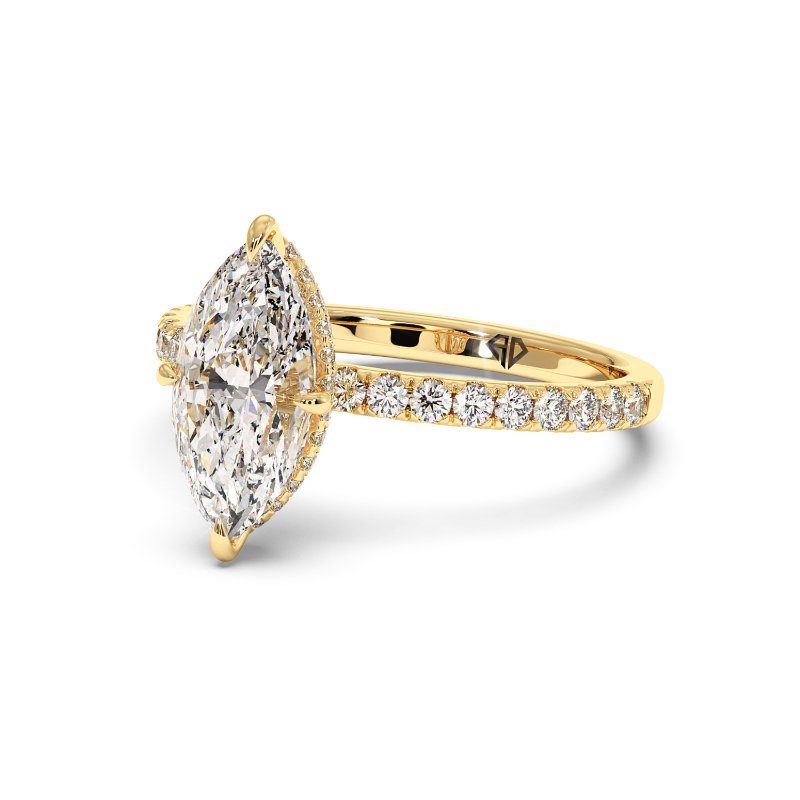 18K Yellow Gold Isadora Engagement Ring