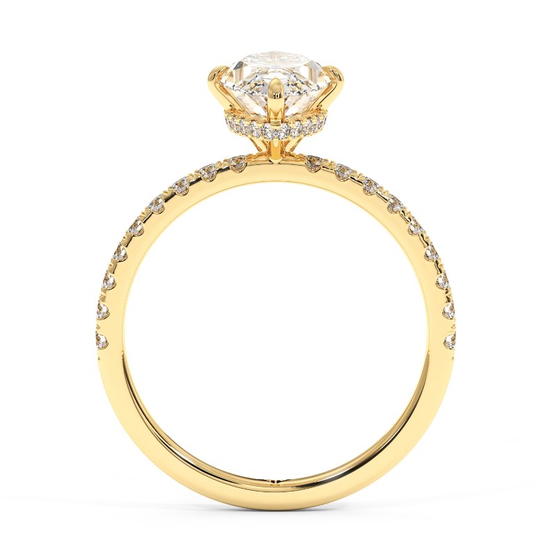 18K Yellow Gold Isadora Engagement Ring