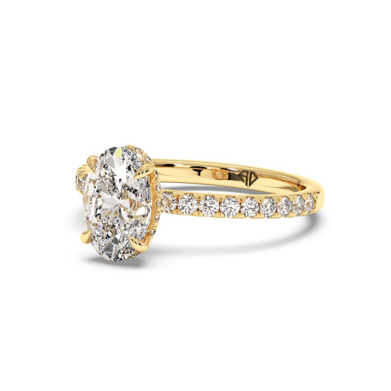 18K Yellow Gold Isadora Engagement Ring