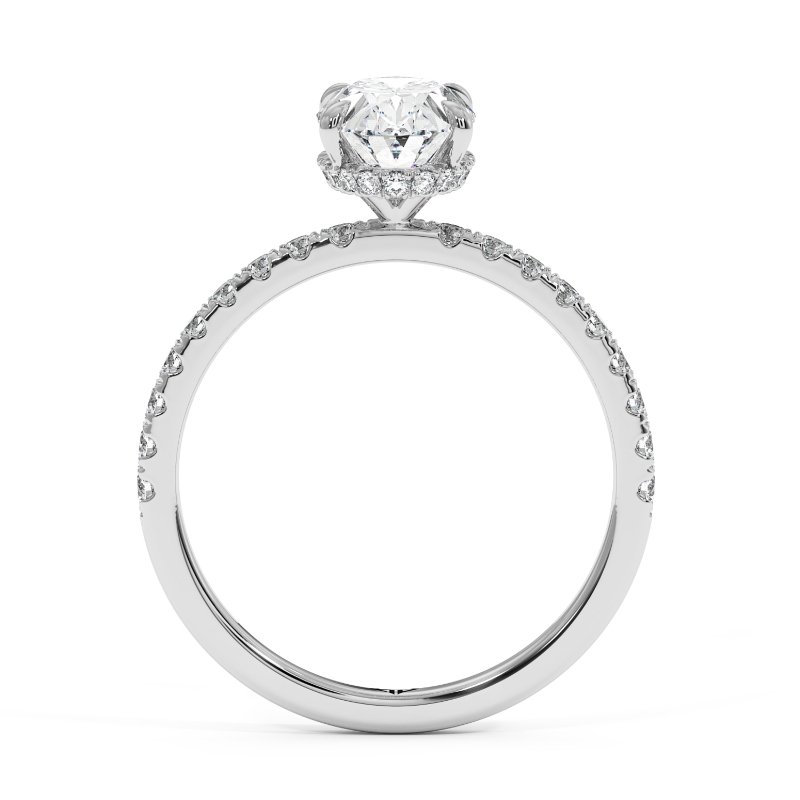 Platinum Isadora Engagement Ring
