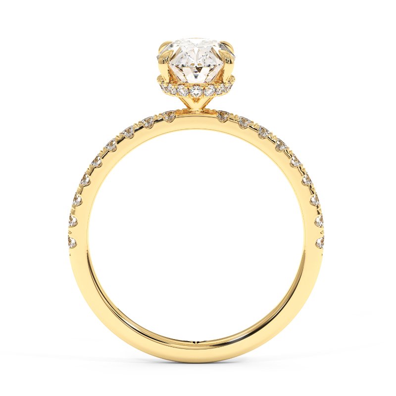 18K Yellow Gold Isadora Engagement Ring