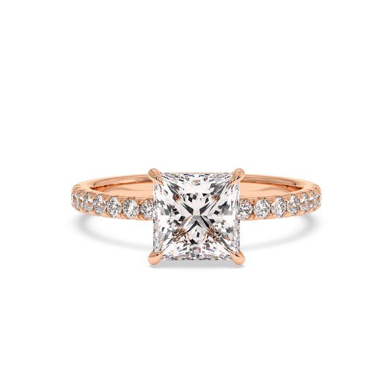 18K Rose Gold Isadora Engagement Ring