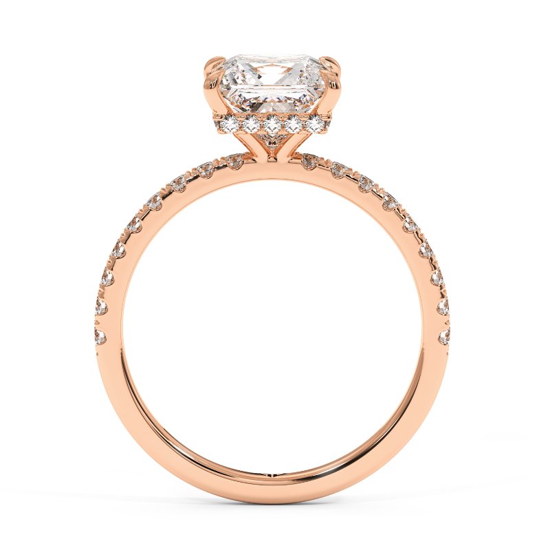 18K Rose Gold Isadora Engagement Ring