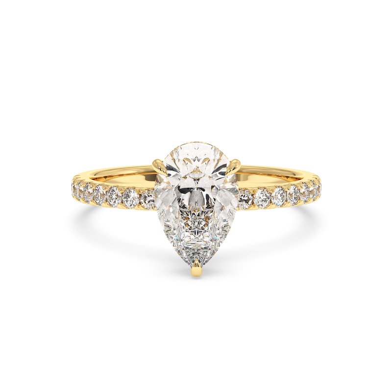 18K Yellow Gold Isadora Engagement Ring