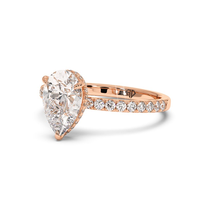 18K Rose Gold Isadora Engagement Ring