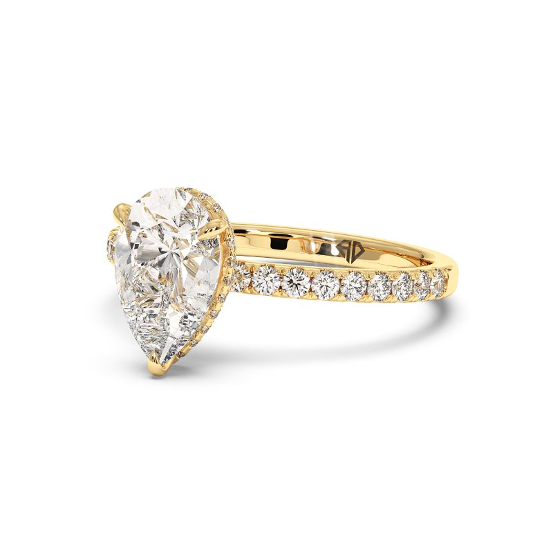 18K Yellow Gold Isadora Engagement Ring
