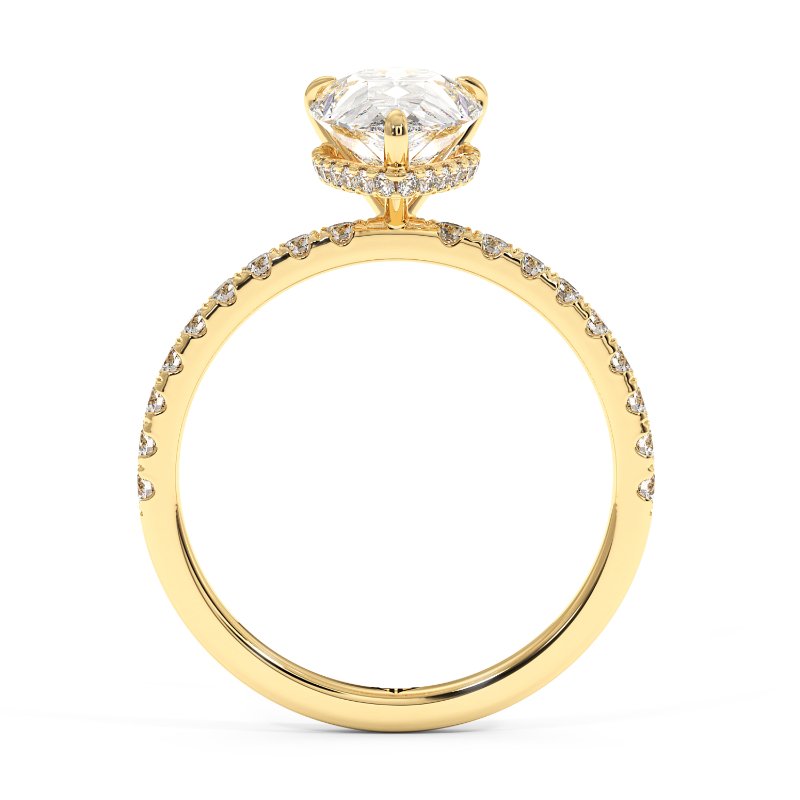 18K Yellow Gold Isadora Engagement Ring