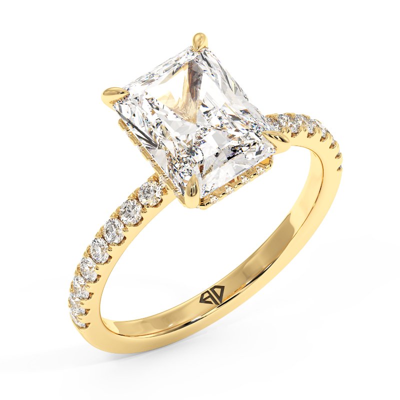 18K Yellow Gold Isadora Engagement Ring