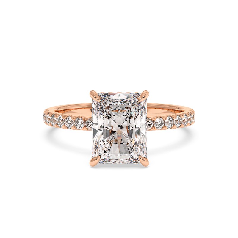 18K Rose Gold Isadora Engagement Ring