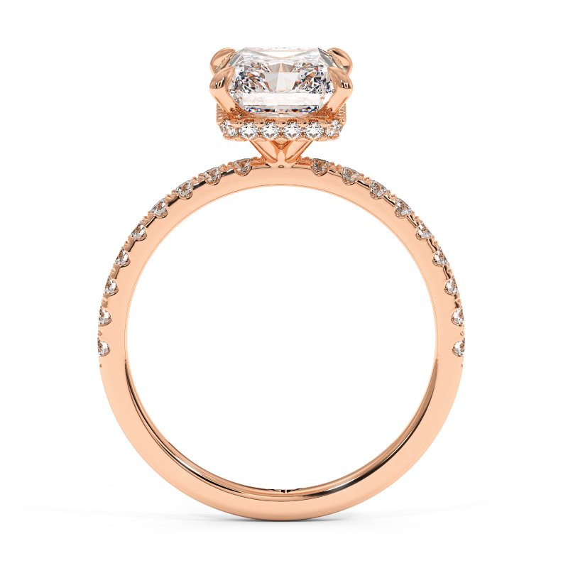 18K Rose Gold Isadora Engagement Ring