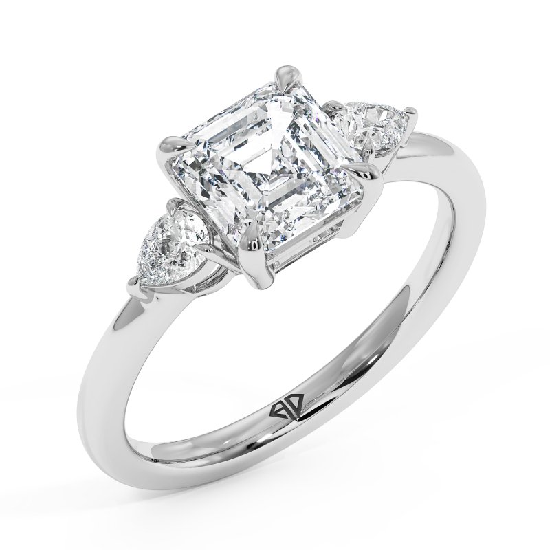 Platinum Selene Engagement Ring